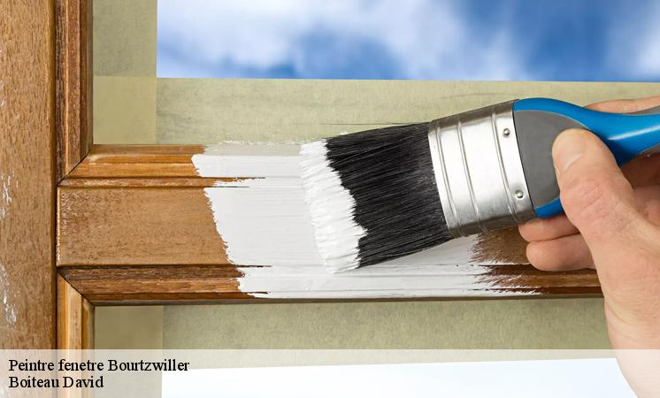 Les travaux de peinture pour les fenêtres à Bourtzwiller dans le 68200