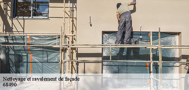 Les aptitudes de Boiteau David pour effectuer les travaux de nettoyage des façades à Chalampe
