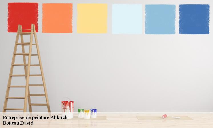 Les travaux de peinture pour les maisons à Altkirch dans le 68130