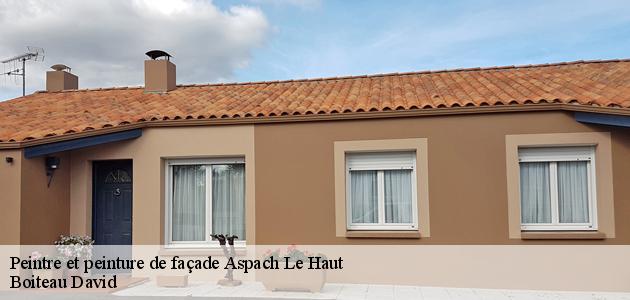 Contactez un peintre expert en peinture de façade à Aspach Le Haut pour vos travaux de façade