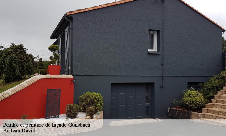 Les propriétaires à Gunsbach sollicitent le service des peintres en façades Boiteau David