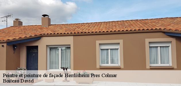 Les travaux de peinture des façades à Herrlisheim Pres Colmar et ses environs