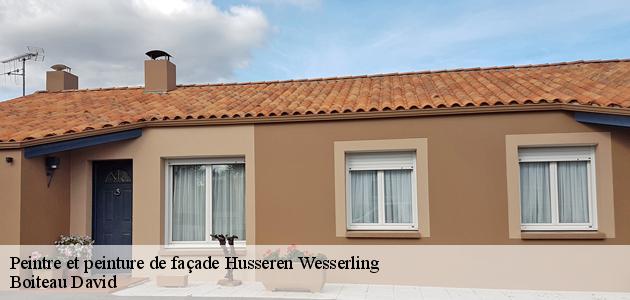 Les propriétaires à Husseren Wesserling sollicitent le service des peintres en façades Boiteau David