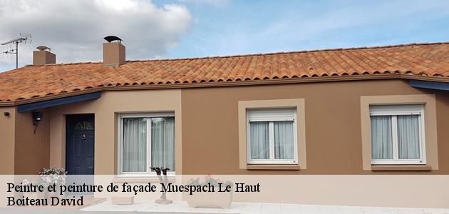Les zones d’intervention de l’artisan peintre façade Boiteau David se trouvent à Muespach Le Haut et aux alentours 