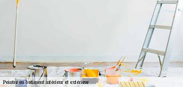 Les travaux de peinture des maisons à Magstatt Le Bas dans le 68510