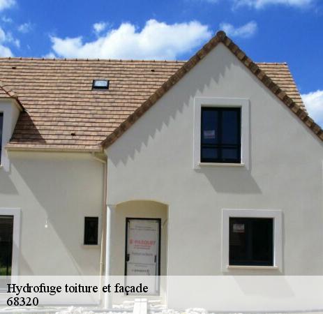 L'application des hydrofuges des façades à Artzenheim dans le 68320