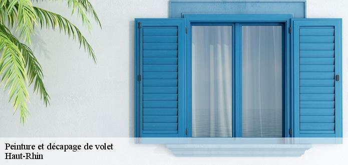 Le nettoyage de volet avec les artisans de la société CR RENOVATION 68