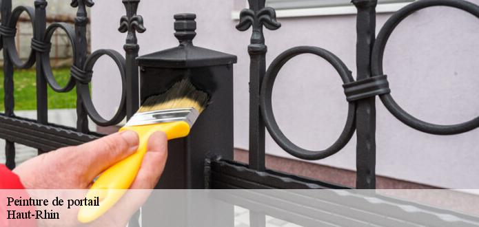 KG Nettoyage  et les travaux de peinture des portails dans le 68 dans le Haut-Rhin