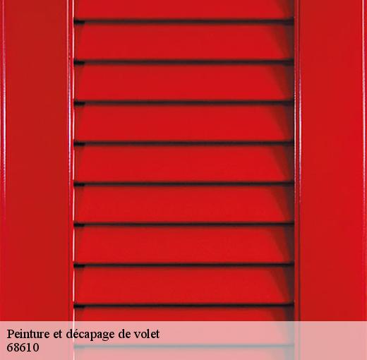 Le travail de décapage des volets : une spécialité de CR RENOVATION 68