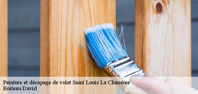 Les travaux de réparation des volets à Saint Louis La Chaussee dans le 68300