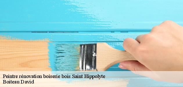 Les travaux de peinture des boiseries à Saint Hippolyte dans le 68590