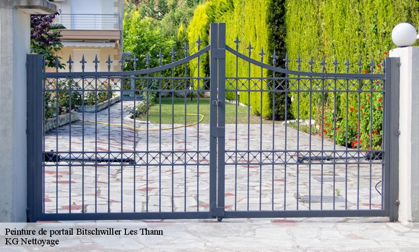 Le peintre KG Nettoyage  opte pour le décapage thermique des portails