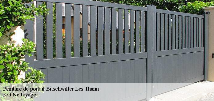 KG Nettoyage  et les travaux de peinture des portails à Bitschwiller Les Thann dans le 68620