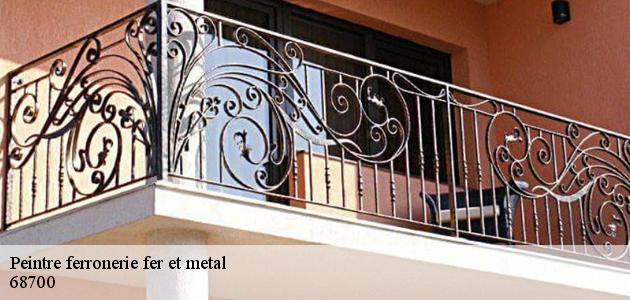 Les travaux de peinture des portails en métal à Cernay