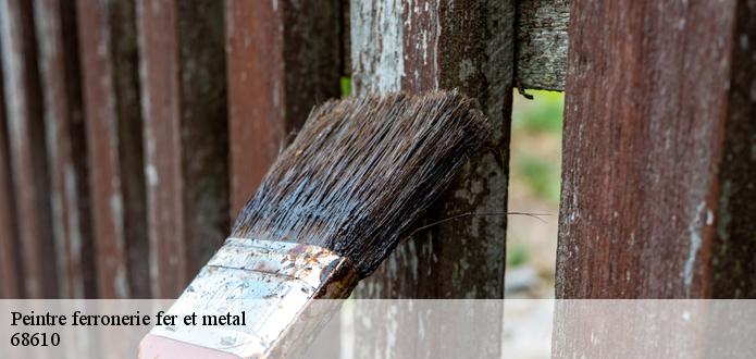 Peinture portail alu ou métal avec l’entreprise CR RENOVATION 68 spécialiste reconnue