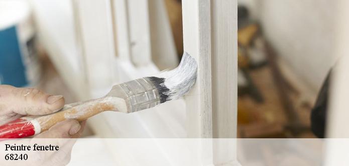 Peindre contour en PVC de fenêtre : le peintre KG Nettoyage  à votre service