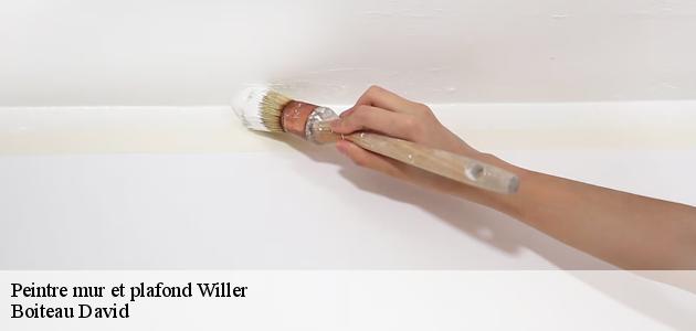 À qui peut-on confier les travaux de peinture des murs intérieurs à Willer dans le 68960 ?