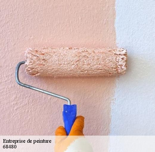 Les travaux de peinture pour les maisons à Bettlach dans le 68480