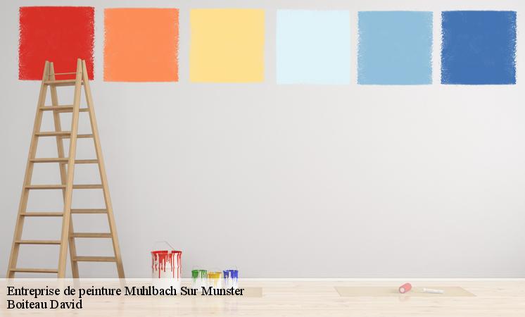 Les travaux de peinture pour les maisons à Muhlbach Sur Munster dans le 68380