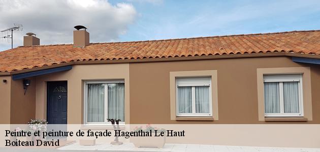 Les travaux de peinture des façades à Hagenthal Le Haut et ses environs