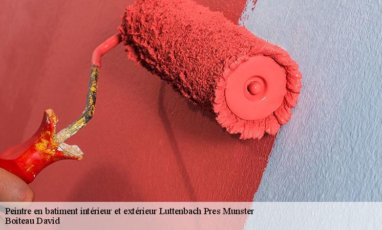 Envisagez-vous de faire une pose de revêtement de mur à Luttenbach Pres Munster ? Appeler le peintre Boiteau David